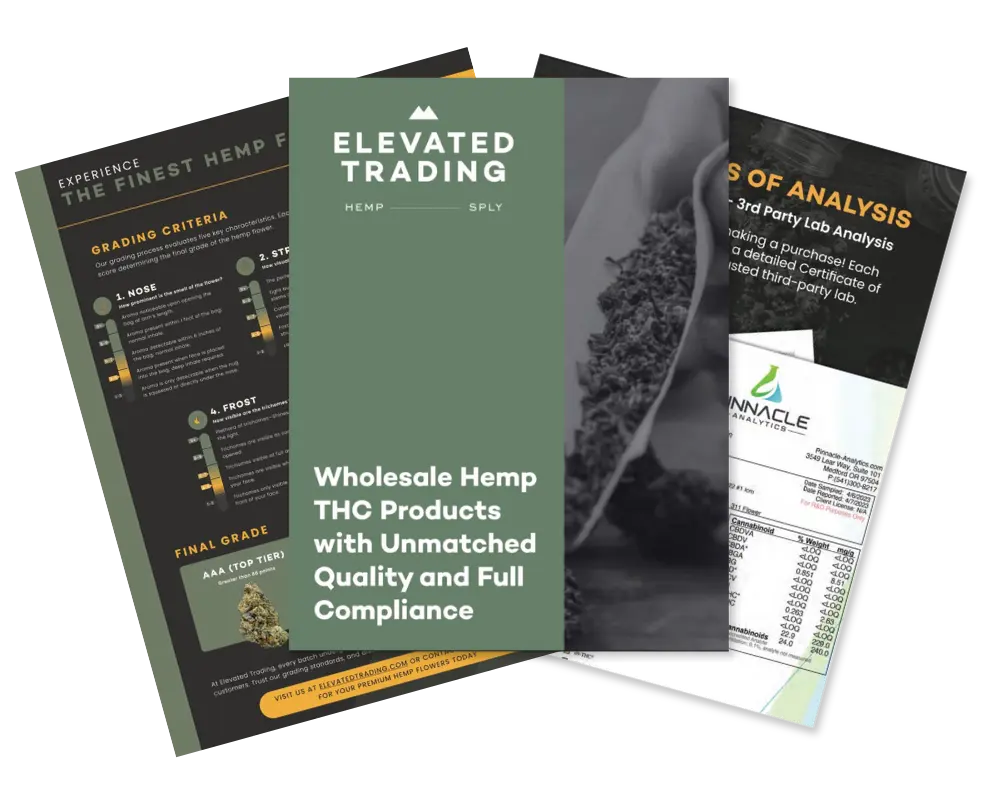 Grading Scale wholesale hemp thc products